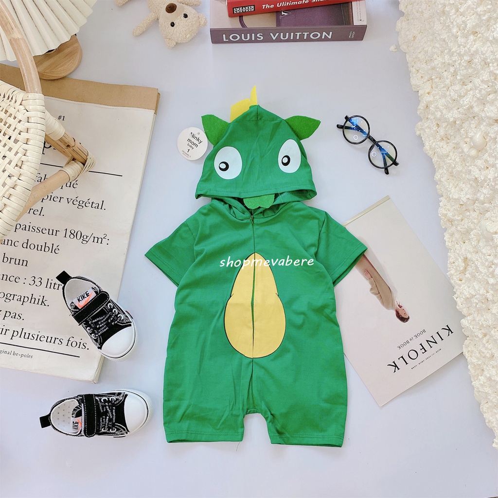 BODY ĐÙI HÌNH THÚ NGỘ NGHĨNH CHO BÉ TRAI VÀ BÉ GÁI 3-14KG, VẢI MỀM MỊN CO GIÃN 4 CHIỀU - 𝐁𝐃𝟏𝟓