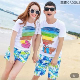Đồ đôi đi biển cute cho cặp đôi, nhóm, gia đình- HÀNG LOẠI 1
