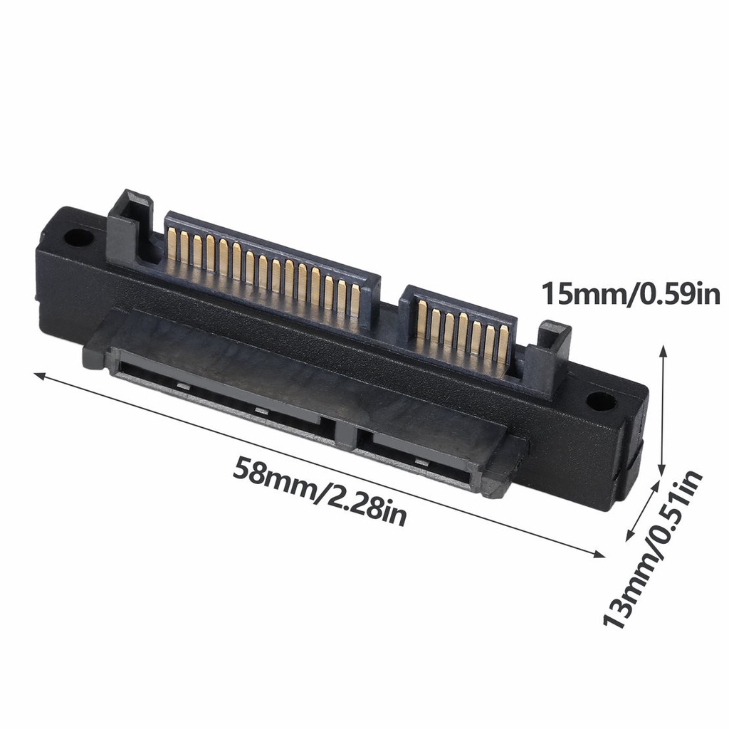 Đầu Chuyển Đổi Sata 22pin (7 + 15) Sang 22pin (7 + 15) | BigBuy360 - bigbuy360.vn