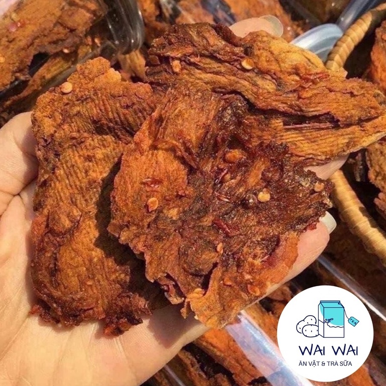 Khô Bò Miếng Lon Pet 250gr - Khô Bò Siêu Cay Nguyên Miếng Hồng Ngự. | BigBuy360 - bigbuy360.vn