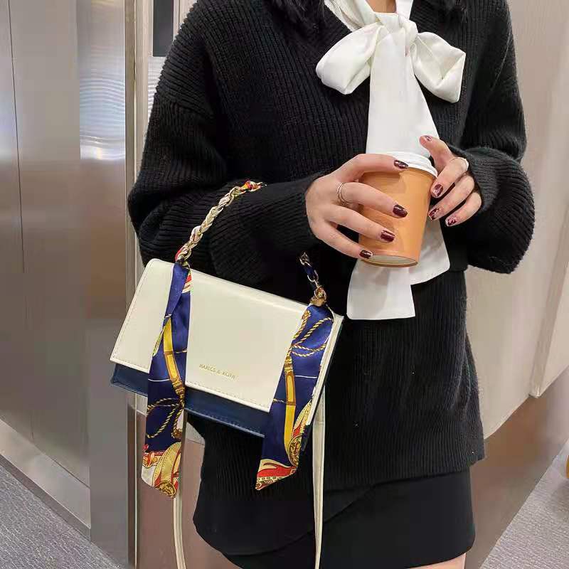 [RẺ NHẤT SHOPEE] Túi xách đeo chéo nữ XC-0187, kèm dây buộc nơ cao cấp, túi công sở đẹp