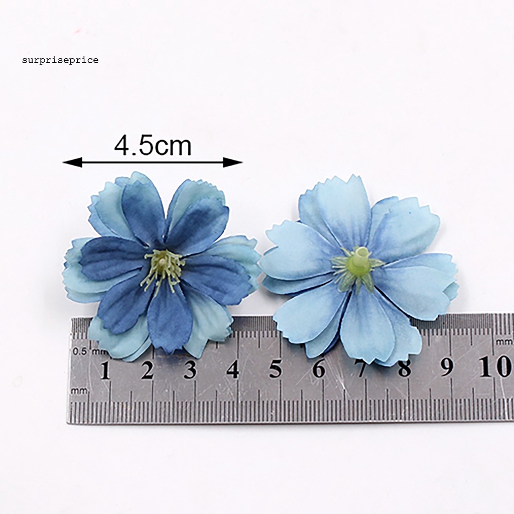 Set 10 hoa mận giả 4.5cm trang trí nhà cửa