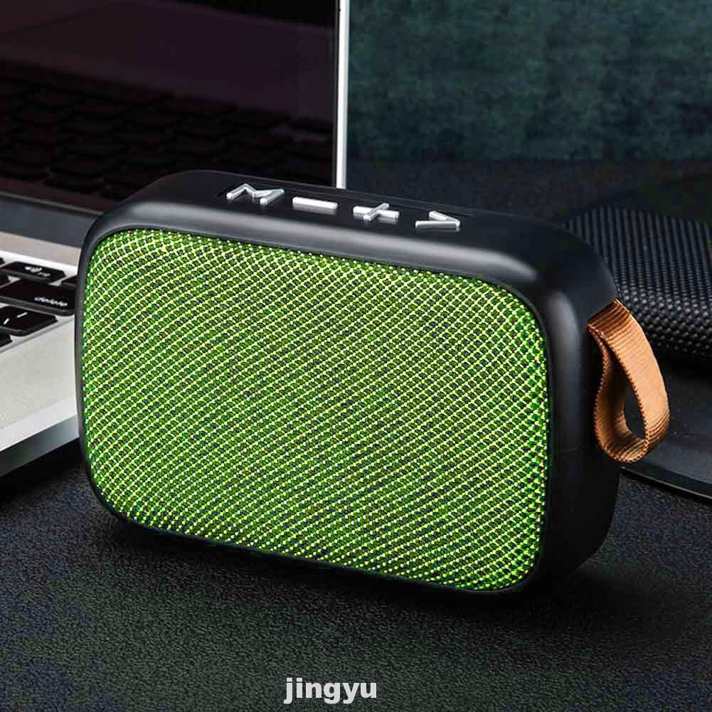 Smartphone Rechargeable Tablet TF Card Stereo Sound Mini Portable FM Wireless Bluetooth Speaker