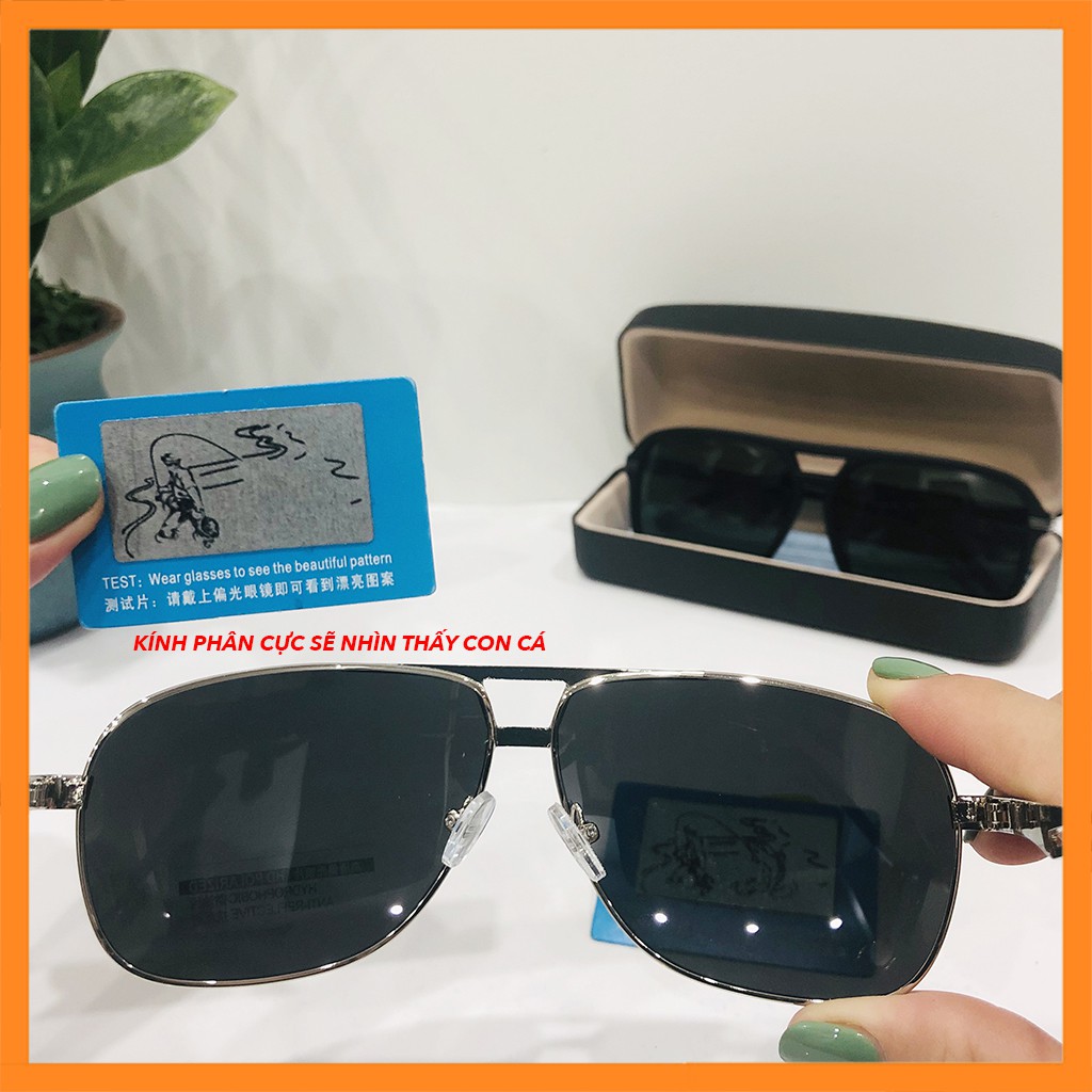 Mắt Kính Nam Tròng Kính Phân Cực HD Polarized Kính Râm Kính Mát Chống Tia UV400 Chống Nắng Chống Bụi | BigBuy360 - bigbuy360.vn