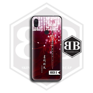 Ốp lưng kính cường lực xiaomi redmi 7 / redmi note 7 / redmi 7a / mi 7 mi 8 bao ngầu