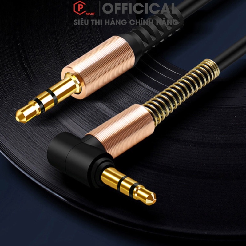 Dây Cáp Âm Thanh YINOIAO 3.5mm AUX Dài 1m Chuyên Dụng Cho Xe Hơi Loa Tai Nghe Và Các Thiết Bị Khác