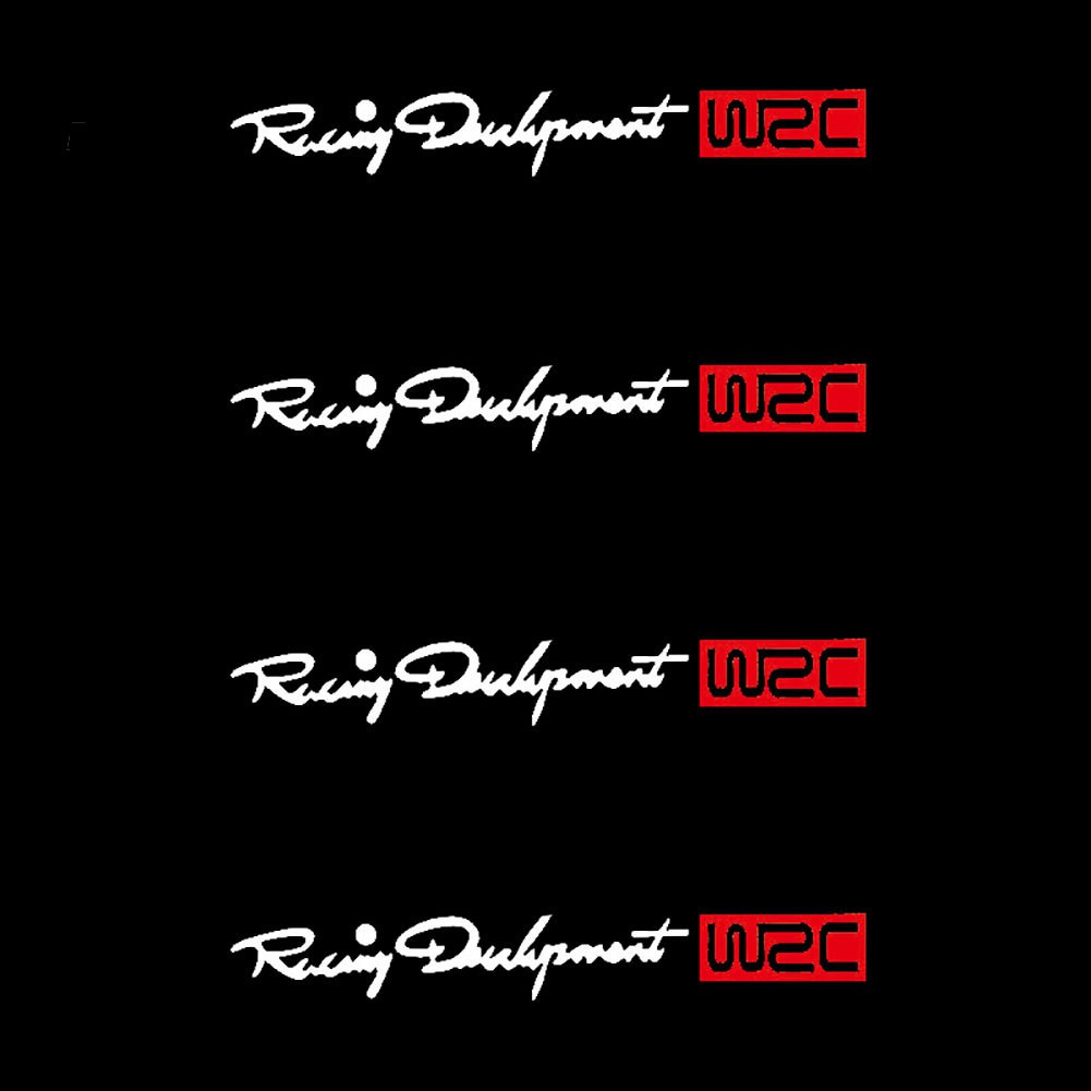 Set 4 miếng dán trang trí tay nắm cửa xe hơi Toyota Skoda Kia Laada Opel