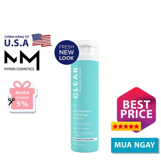 Toner Trị Mụn Ban Đỏ Paulas Choice CLEAR Regular Strength Anti-Redness With 2% Salicylic Acid ( 118ml )