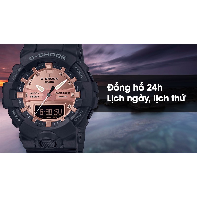 (ORDER CHÍNH HÃNG) Đồng hồ nam Casio G Shock GA-810MMC-1ADR