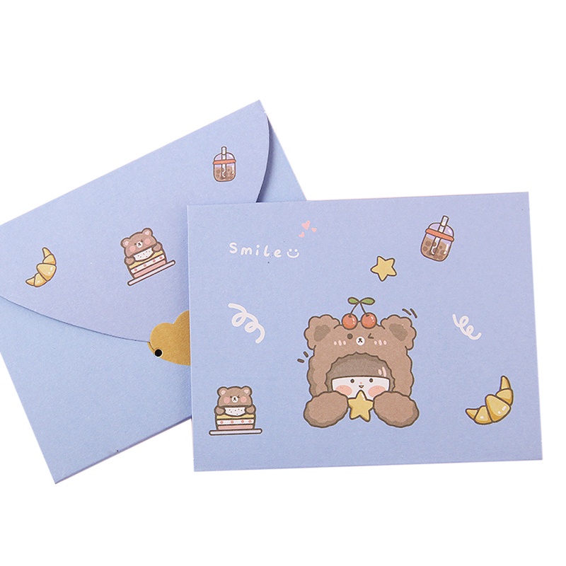 Thiệp Chúc Mừng Sinh Nhật Hình Thú Hoạt Hình Đáng Yêu