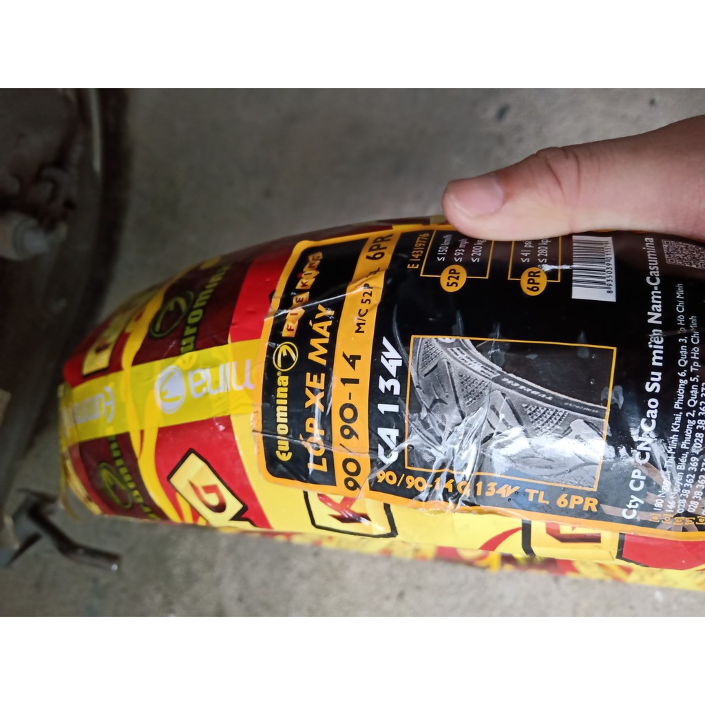 Vỏ Lốp Sau Casumina 90/90 – 14 FireKing