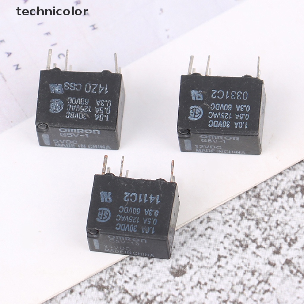 Rơ Le Tín Hiệu G5V-1-T90 G5V-1-5VDC G5V-1-12VDC G5V-1-24VDC 6Pin Spdt