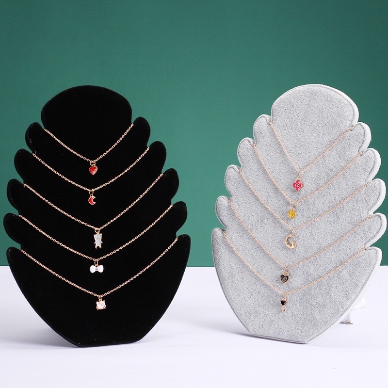 Giá treo dây chuyền nhung xinh xinh