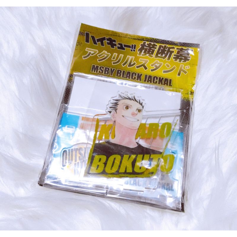 Mô hình Standee Haikyuu Hinata Bokuto Official
