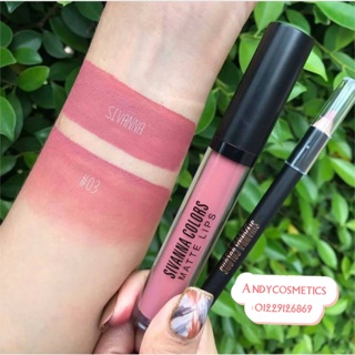 SON KEM LÌ SIVANNA COLORS MATTE LIPS