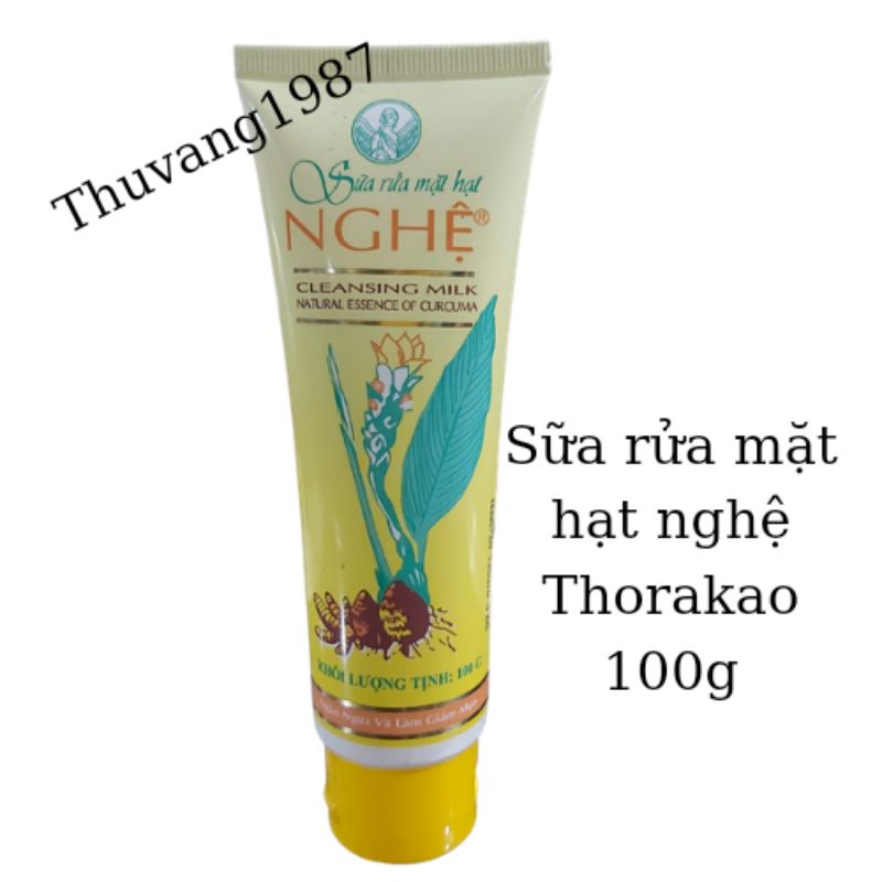 Sữa rửa mặt hạt nghệ 100g