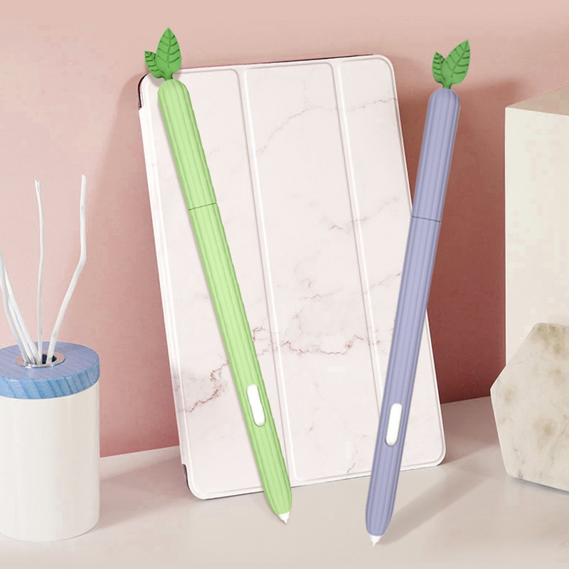 Ốp lưng bút chì silicon hình cà rốt dễ thương có thể thay đổi được cho samsung galaxy tab s7 s pen stylus case