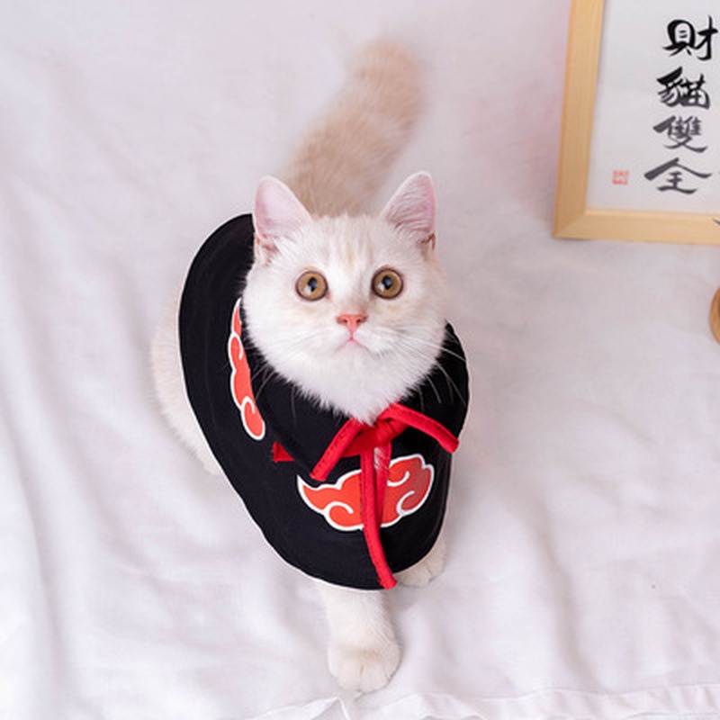 Áo Choàng Hóa Trang Naruto Cho Thú Cưng