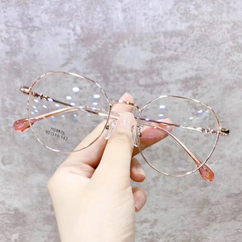 Mắt kính Jiuerba chống tia bức xạ ánh sáng xanh thời trang Hàn Quốc cho nam và nữ