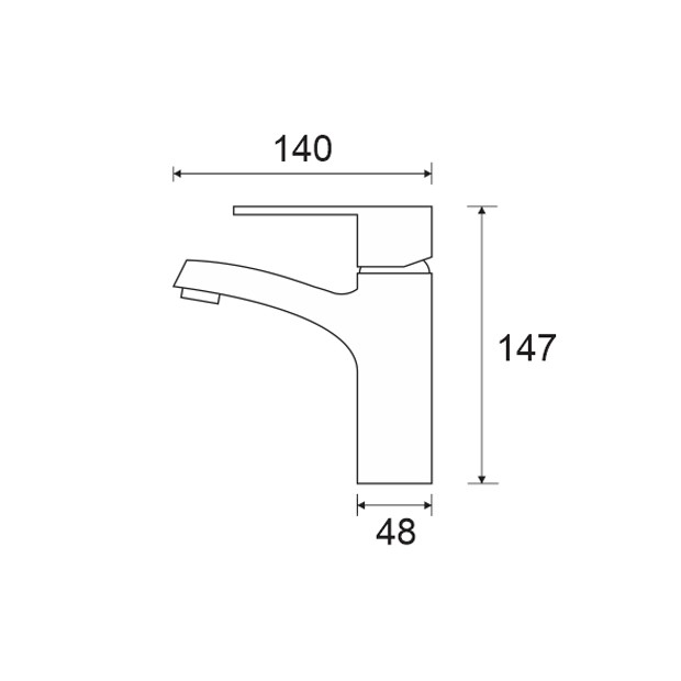 Vòi chậu rửa nóng lạnh ZENTO inox 304 SUS3399