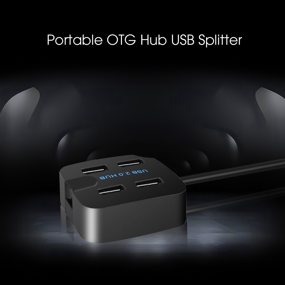 Cổng cắm sạc USB 4 ngăn 2.0/3.0 OTG tốc độ cao cho laptop/PC | BigBuy360 - bigbuy360.vn