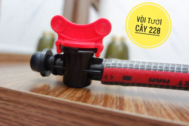 Van Khóa Khởi Thủy Cắm Ống PE 16, 20 Aquamate