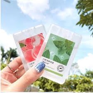 Xịt Thơm Miệng Vị Đào/Bạc Hà Thơm Mát