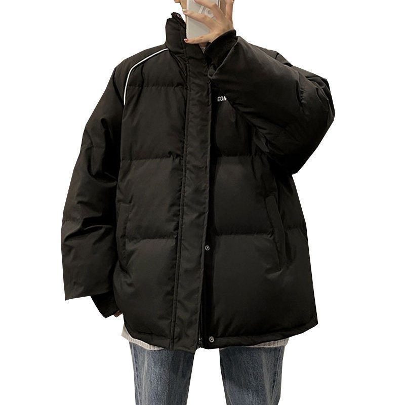 Áo Khoác Phao Béo Dáng Rộng Phong Cách Hàn Quốc