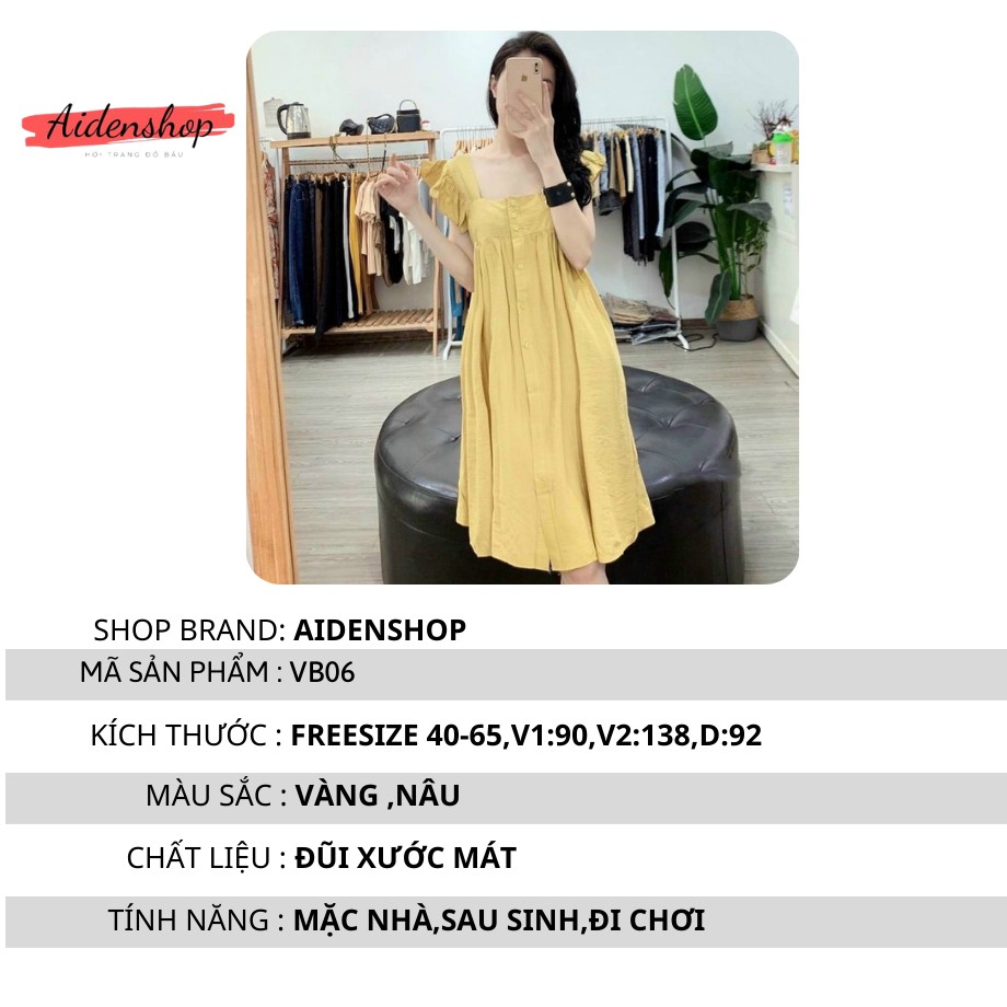 VÁY BẦU ĐẸP thời trang thiết kế SUÔNG CHÂT ĐŨI MÁT 45-65kg mùa hè 2021