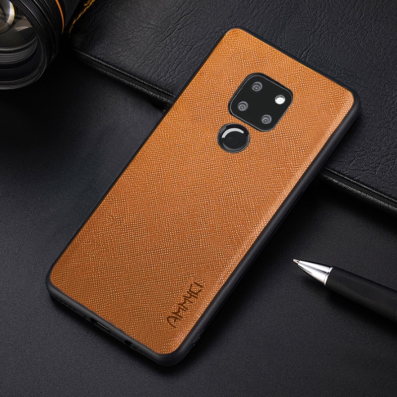 Ốp Điện Thoại TPU Silicone Họa Tiết Đan Chéo Cho Huawei Mate 20 20X 5G Pro Huawei Nova 5i 5Z Pro Mate 30 Lite