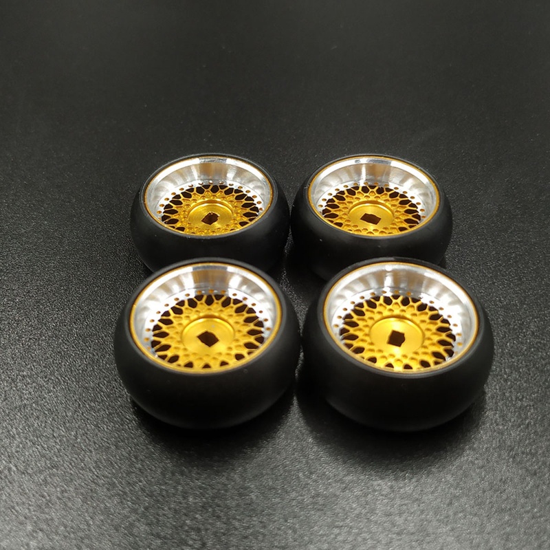 Bộ 5 Bánh Xe Thay Thế Cho Xe Hơi Điều Khiển Từ Xa Wltoys K969 K989 P929 1 / 28