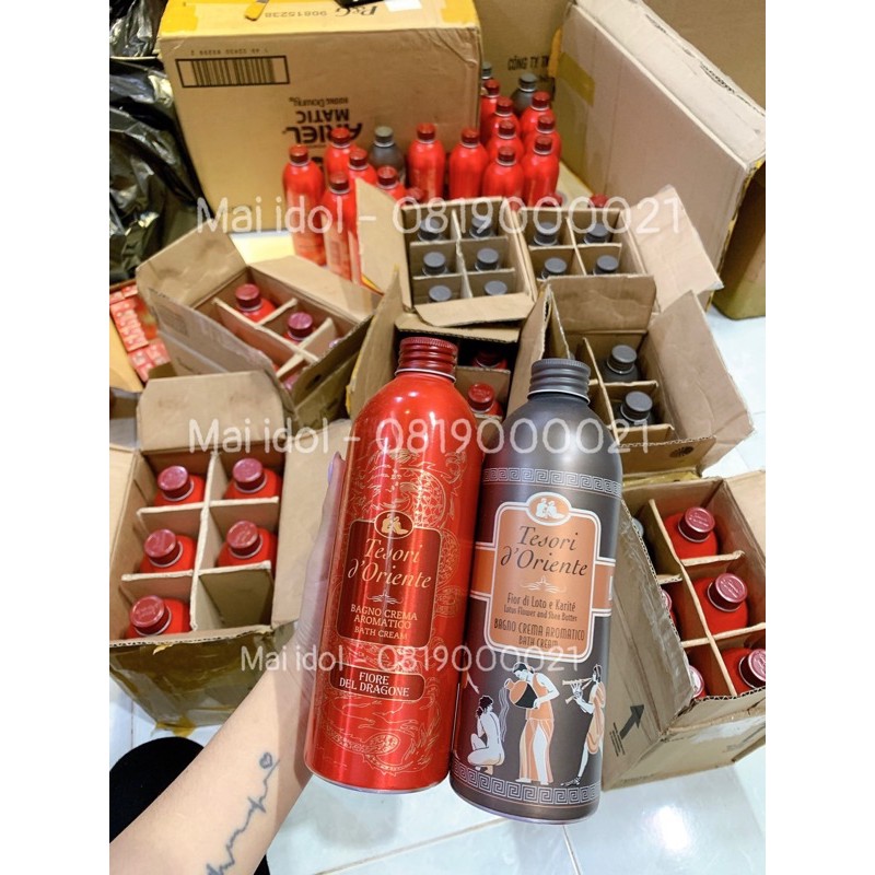 Sữa tắm xích Tesori d’Oriente 500ml kèm vòi | BigBuy360 - bigbuy360.vn