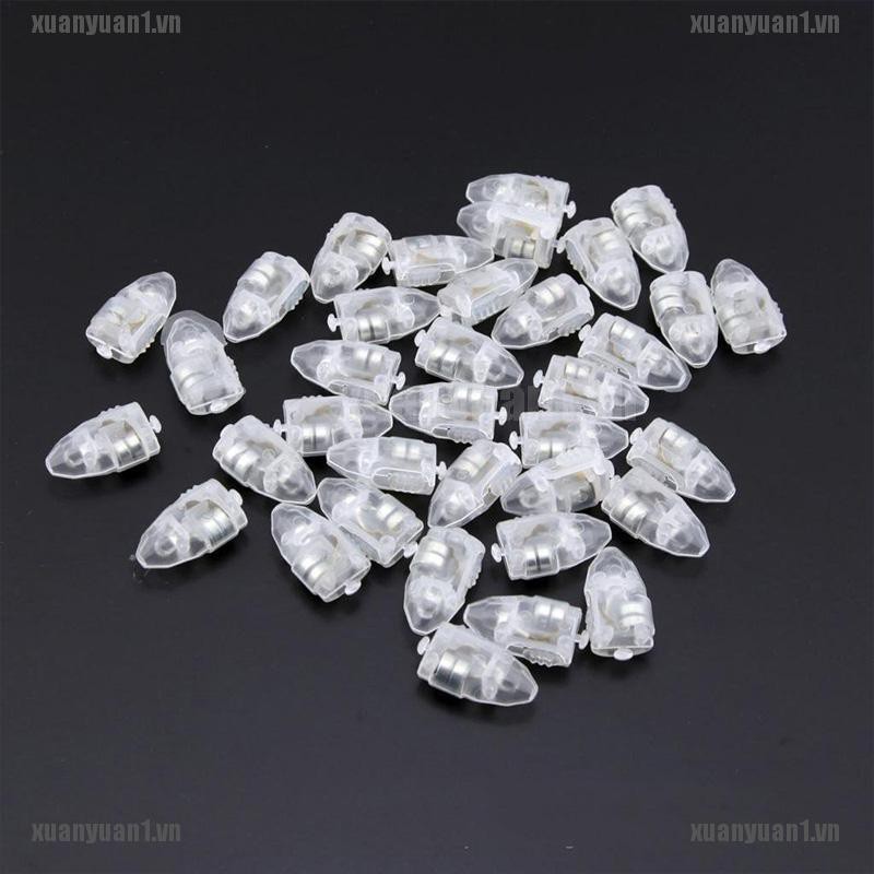 Set 10 bóng đèn led trắng cho lồng đèn giấy