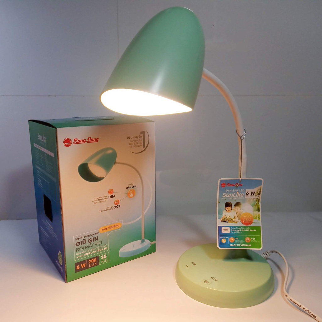 Đèn bàn LED chống cận 6W Rạng Đông RL-38 Plus.LED