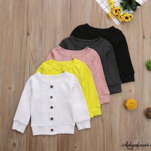 Áo Khoác Cardigan Đan Len Màu Sắc Cho Bé