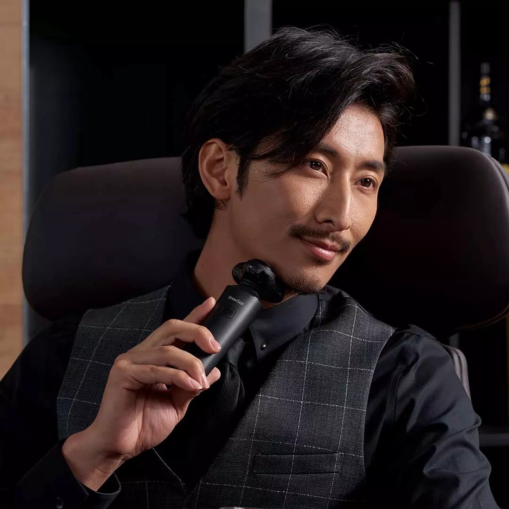 Máy Cạo Râu Đa Năng Lingke 4D 3Trong 1 Cao Cấp - Cạo Râu, Tỉa Lông Mũi, Tông Đơ, Rửa Mặt - Bảo Hành 6 Tháng