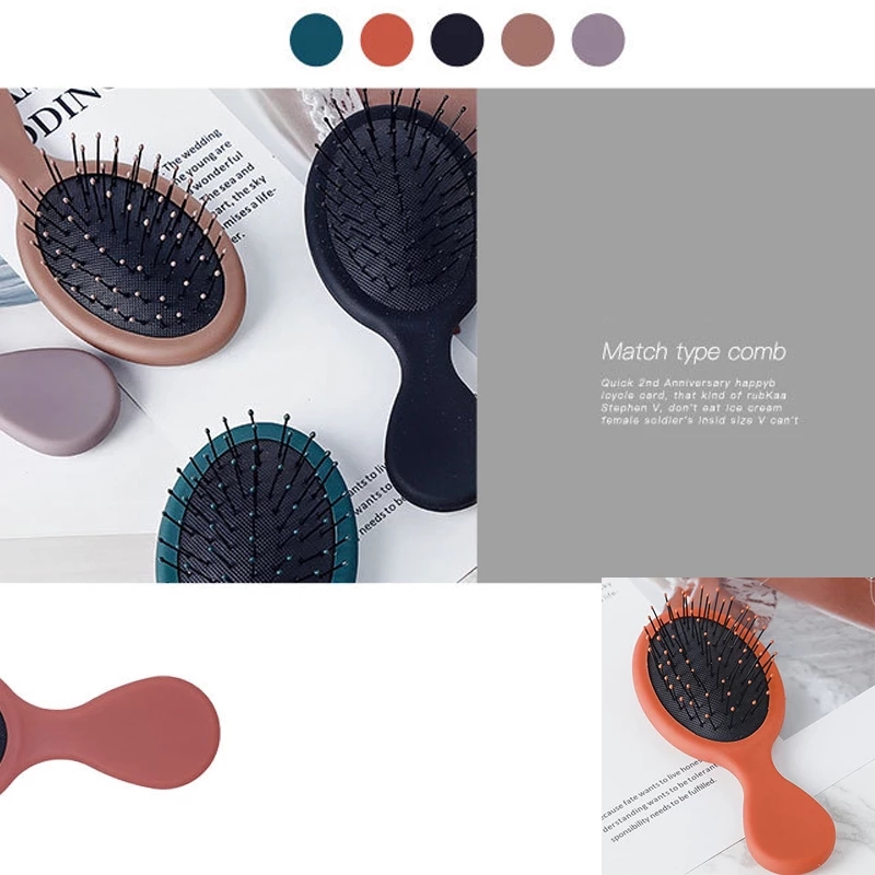 Lược Mát Xa Da Đầu Chống Tĩnh Điện Với 5 Màu Lựa Chọn