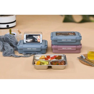 BỘ KHAY CƠM PHẦN GIỮ NHIỆT INOX 304