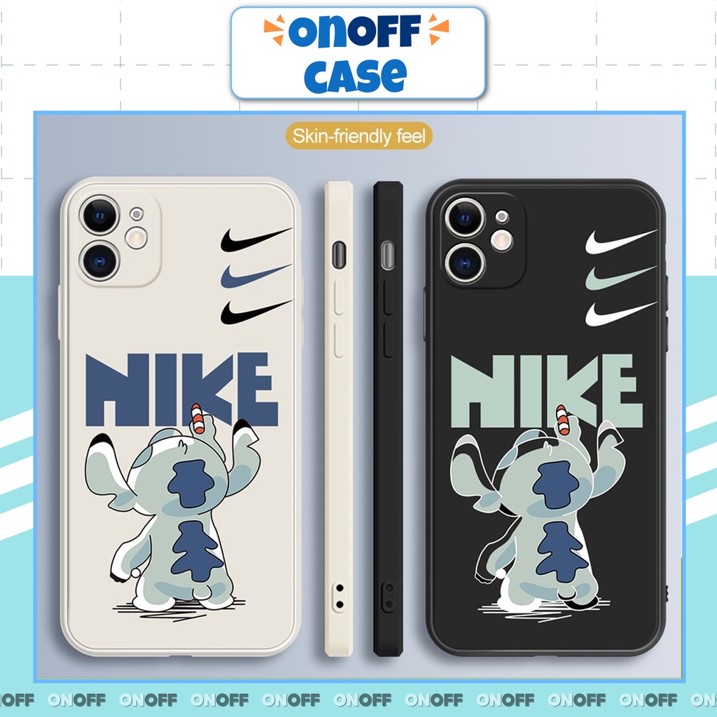 Ốp Lưng Iphone Cạnh Vuông N.ik.e Stitch 6/6plus/6s/6splus/7/7plus/8/8plus/x/xr/xs/11/12/pro/max/plus/promax - DIY Shop