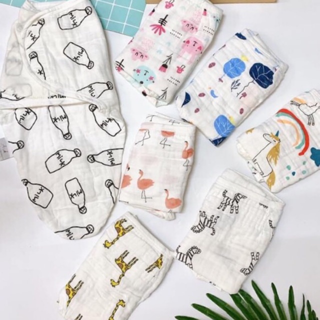 Ủ Kén Xô Sơ Sinh Aden and Anais Cho Bé Ngủ Ngon