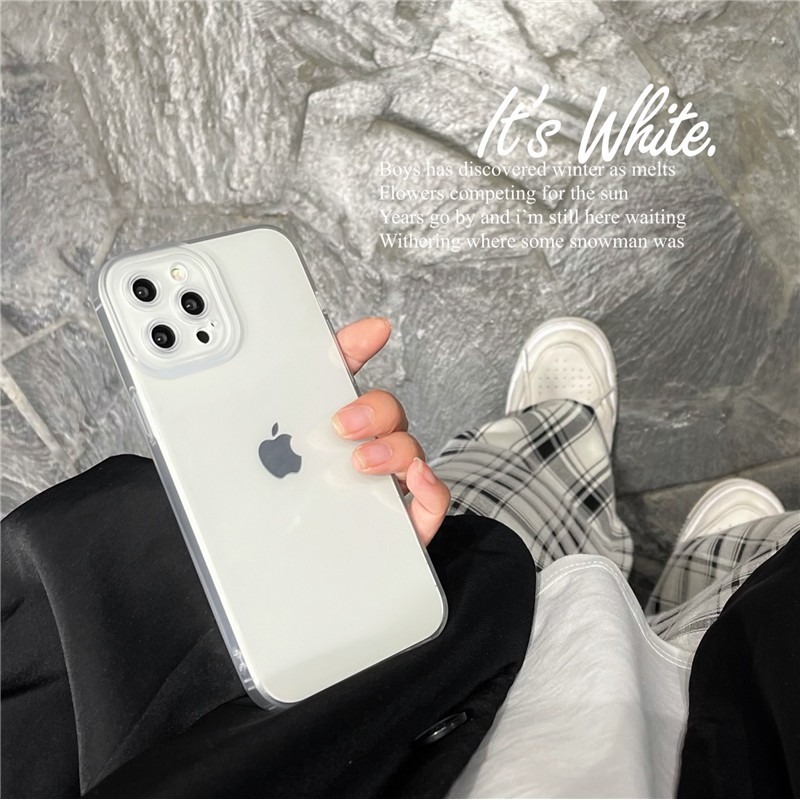 Ốp Điện Thoại Nhựa Dẻo Cho Iphone 13 12 11 1PRO MAX 7 / 8 / 7plus / 8plus Se 2020 X XS XR MAX | BigBuy360 - bigbuy360.vn
