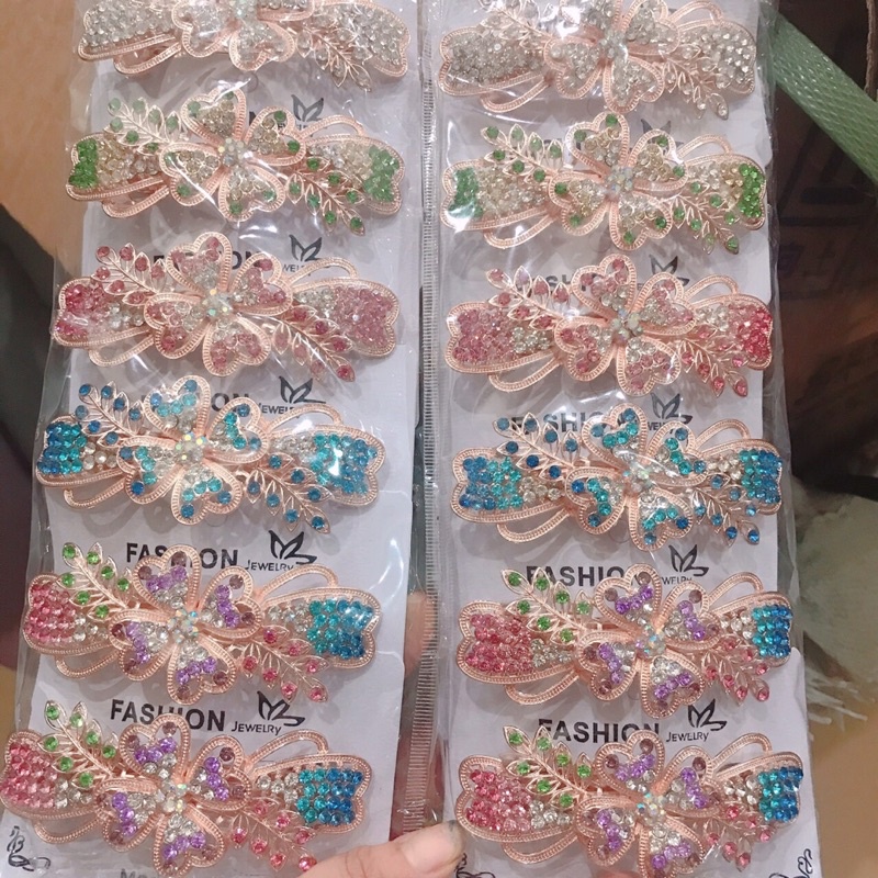 Sỉ 12 kẹp đuôi đá gọng 8phân