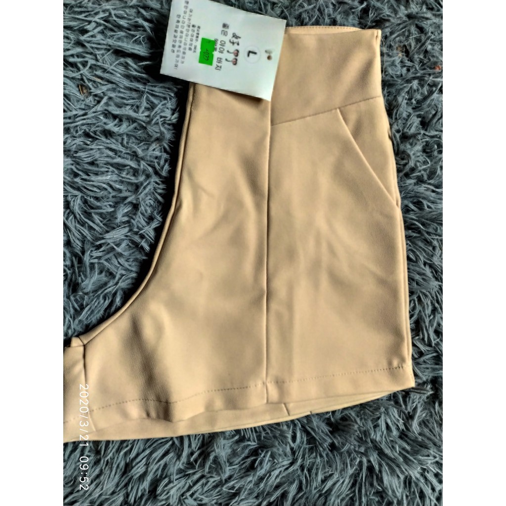 Quần short cạp cao 022