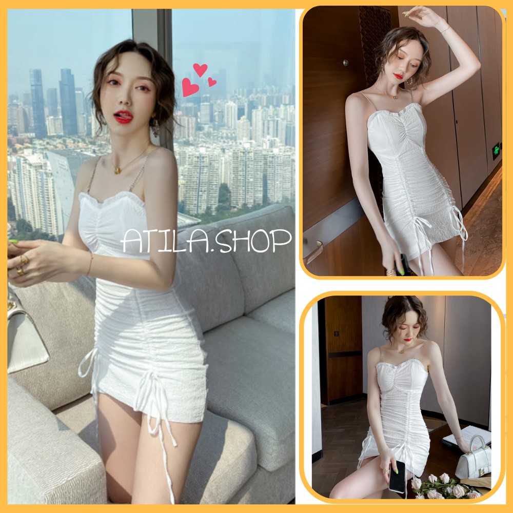 Đầm nữ , đầm hai dây dáng ôm gợi cảm cho nữ ATILA SHOP | BigBuy360 - bigbuy360.vn