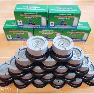 [LOAI 1 ] SÉT 4 CÁI ĐẾ KÊ CHÂN MÁY GIẶT CHỐNG RUNG SILICON CAO CẤP