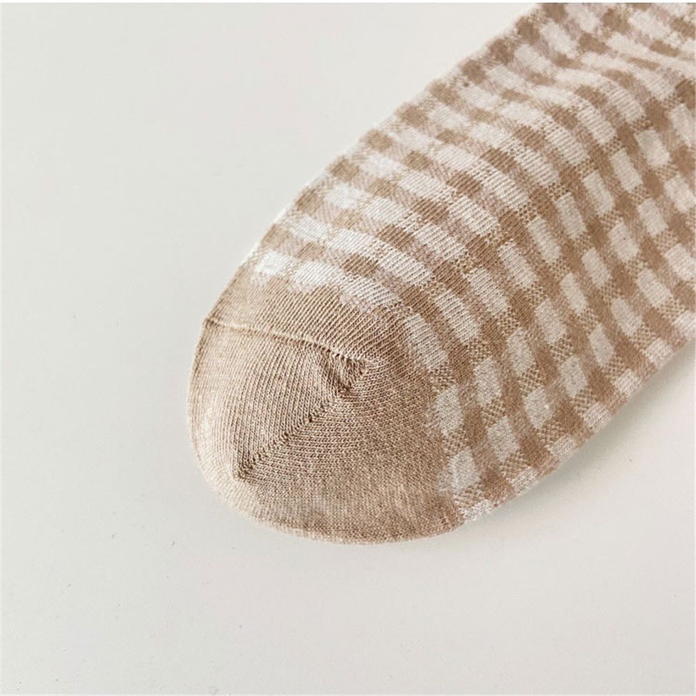 Vớ vải cotton Nhật Bản họa tiết gấu dễ thương đơn giản cho nữ