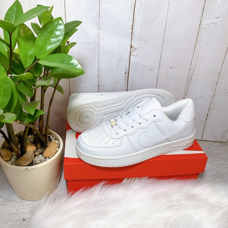 Giày Thể Thao Nam Nữ | Air Force trắng 25