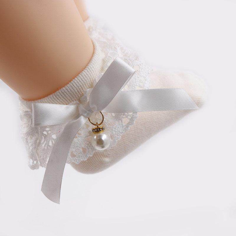 Vớ Ren Công Chúa Đính Nơ Cho Bé Từ 2-4 Tuổi