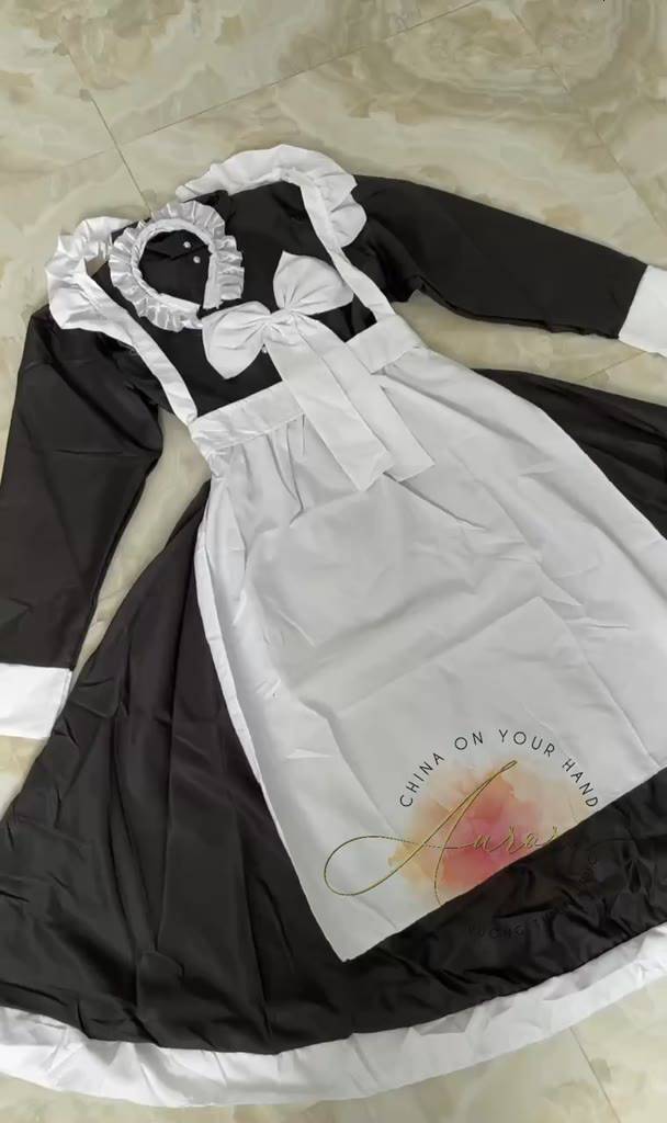 Maid dài cosplay dành cho nam nữ TẶNG TẤT | BigBuy360 - bigbuy360.vn