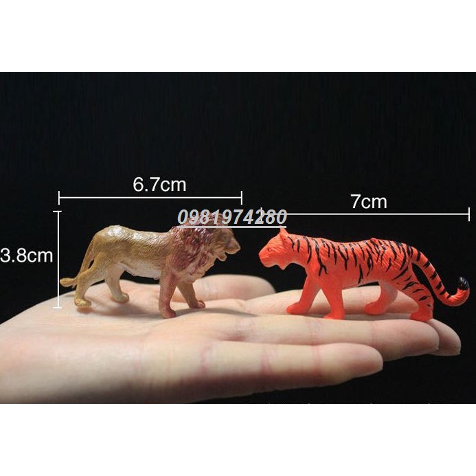 Bộ động vật hoang dã 53 chi tiết cho bé